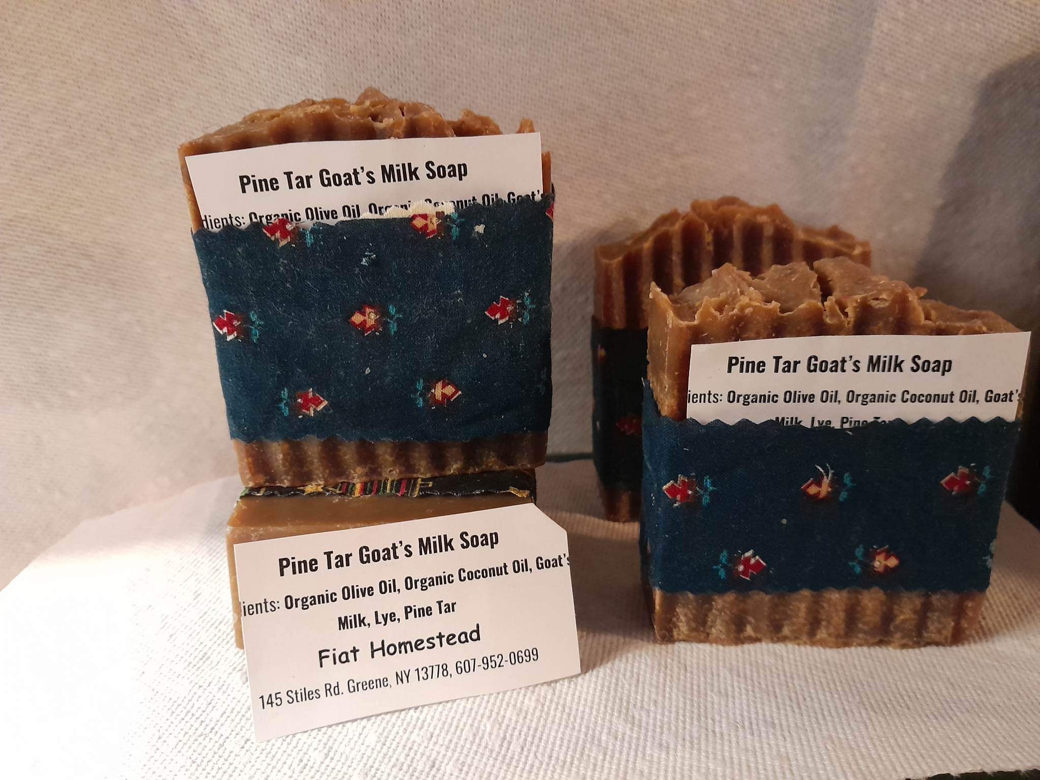 Pine Tar goat milk soap