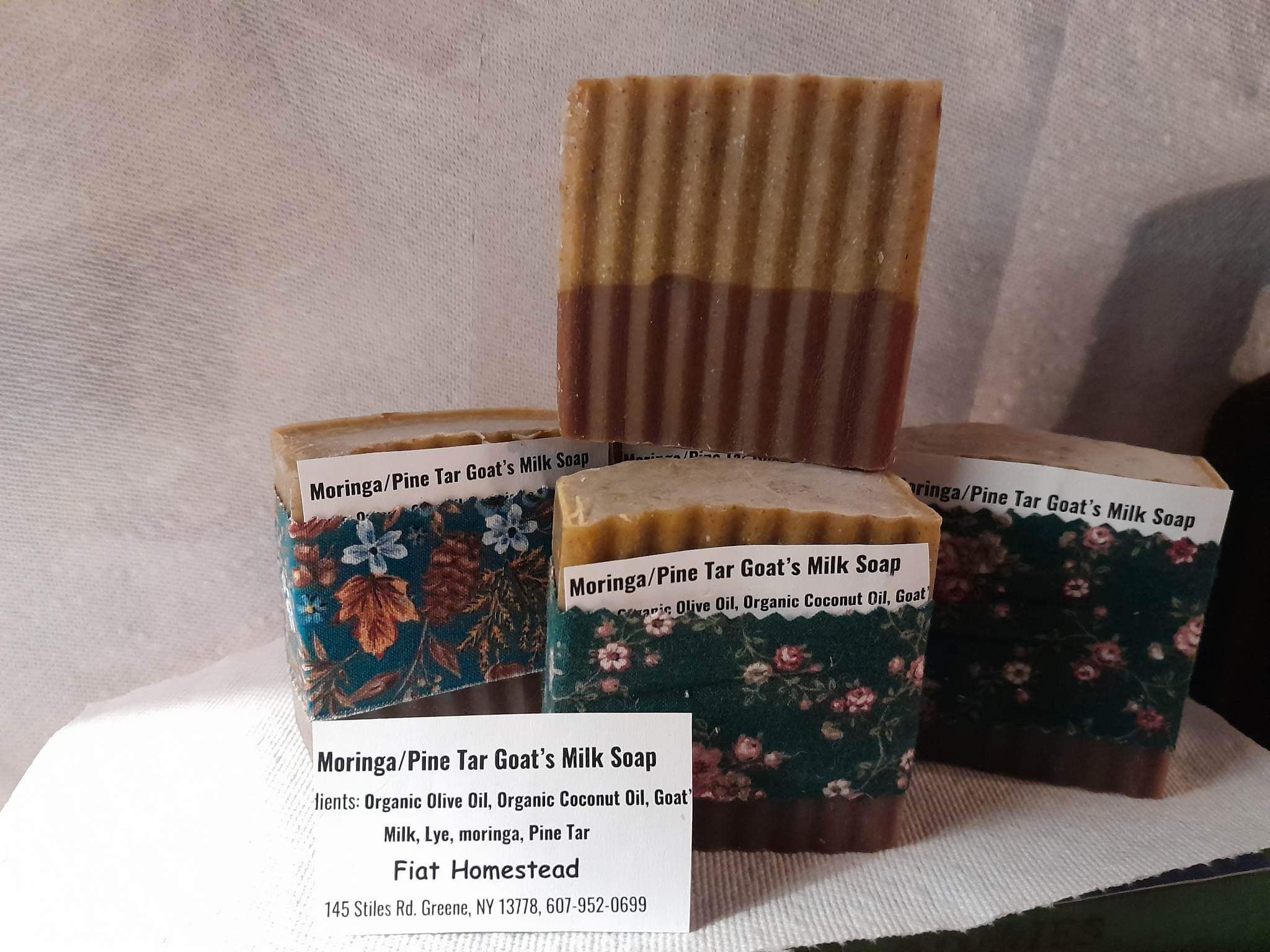 Pine Tar goat milk soap